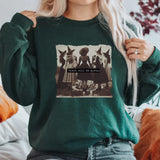 Vintage Girls Will Be Girls Witch Sweatshirt
