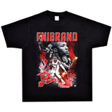 Basket Ball Star T Shirt Damian Lillard Short Sleeve Washed Distressed T-shirt Loose