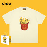 Drew T Shirts Cotton Short-Sleeved Printed T-shirt