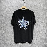 Amiri T Shirt Casual Hip Hop High Street round Neck Short Sleeve T-shirt