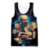 Heisenberg T Shirt Summer Thin Men'S Vest Deadly Poison Master Printing Stylish T-Shirt