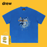 Drew T Shirts Cotton Short-Sleeved Printed T-shirt