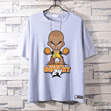 Basketball Sports T Shirt Nba Basketball Kobe James Curry Short Sleeve T-Shirt Male Student Loose