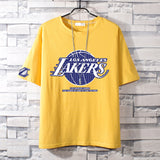 Basketball Sports T Shirt Nba Basketball Short Sleeve T-Shirt Men'S Loose Student Casual James 23