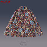 MIJKO Mens Jacket Embroidered Mainstream Fashion Jacket Windbreaker