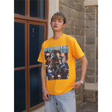 Film Star T Shirt Movie Terminator Poster Print Personalized Cotton Short Sleeve Loose round Neck T-shirt