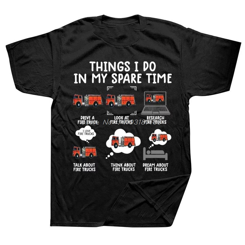 Fireman Skills Multitasking Noun Definition Funny Fire Truck
