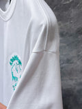 Chh Chrome Hearts T Shirts Summer Sanskrit Patch Embroidery Casual Sports Short Sleeve T-Shirt