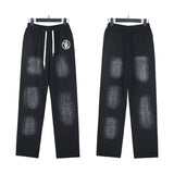 Mens trendy Hoodie & Pants Wash Water Make Old Hoodies Sweater Trousers
