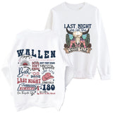 Thing At A Time Last Night Morgan Sweatshirt