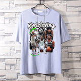 Basketball Sports T Shirt Loose Student Basketball Sport Short Sleeve T-Shirt Men'S Cotton Casual Top