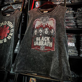Pearl Jam T Shirts Doors Ramones Rock Washed Vintage Tank Top Cotton Sleeveless T-Shirt(Part1)