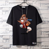Basketball Sports T Shirt Nba Basketball Kobe James Curry Short Sleeve T-Shirt Male Student Loose