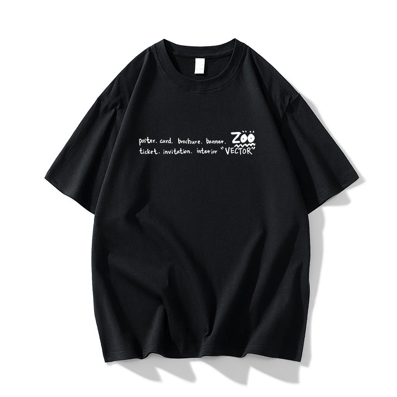 Nasa T Shirt Short-Sleeved T-Shirt Men'S Cotton Men'S Summer
