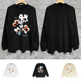 Purple Brand Long Sleeve T-Shirt Fashion Loose Long Sleeve Top
