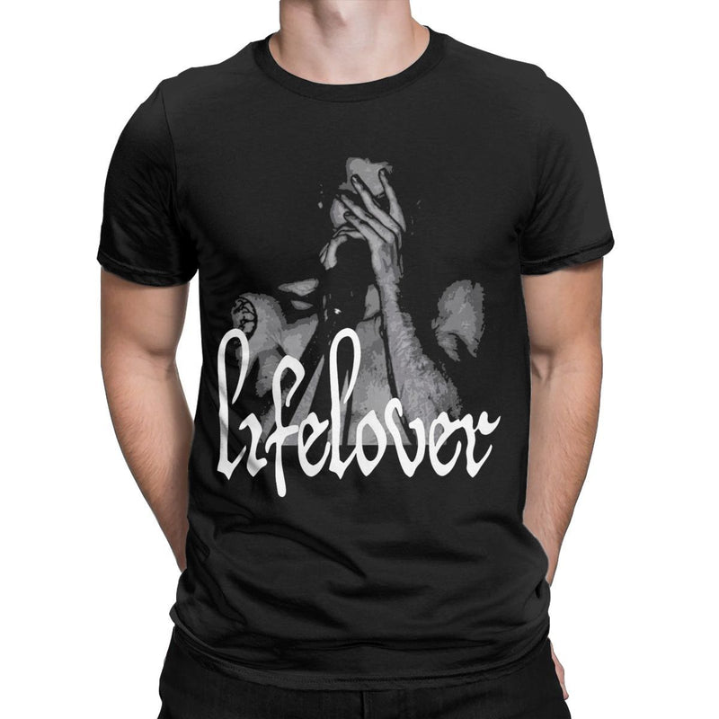 T-shirt Lifelover Men's and Women's Printed Short Sleeves
