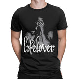 T-shirt Lifelover Men's and Women's Printed Short Sleeves