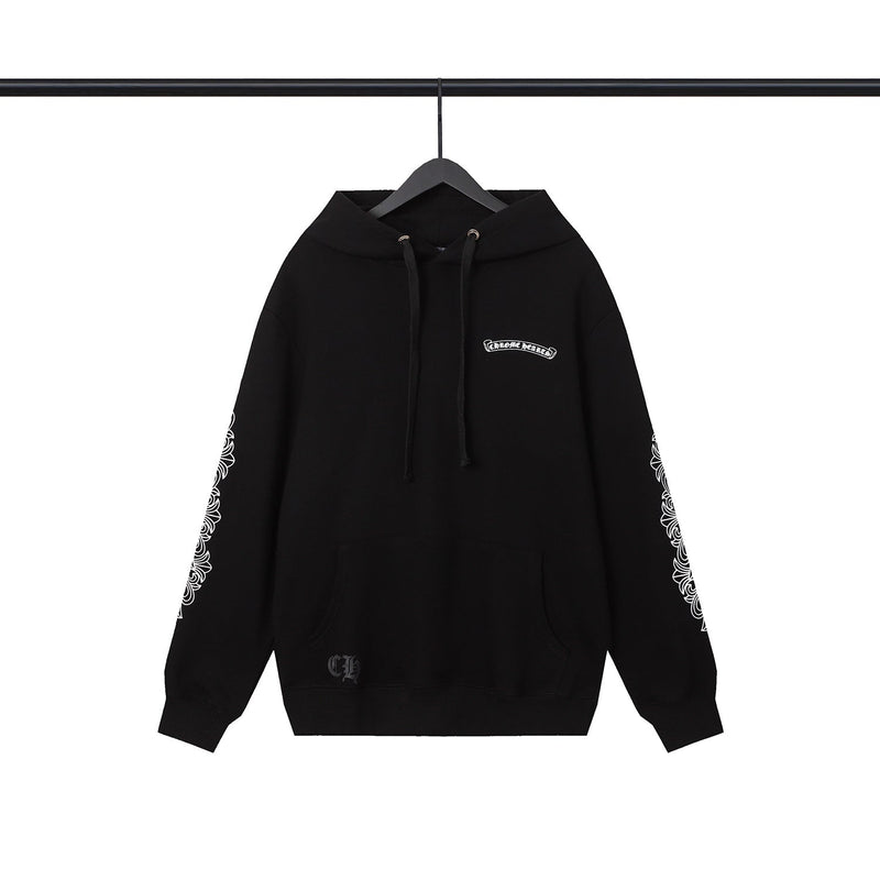 CHH Chrome Heart Hoodie Chrome Heart Sanskrit embroidered hooded