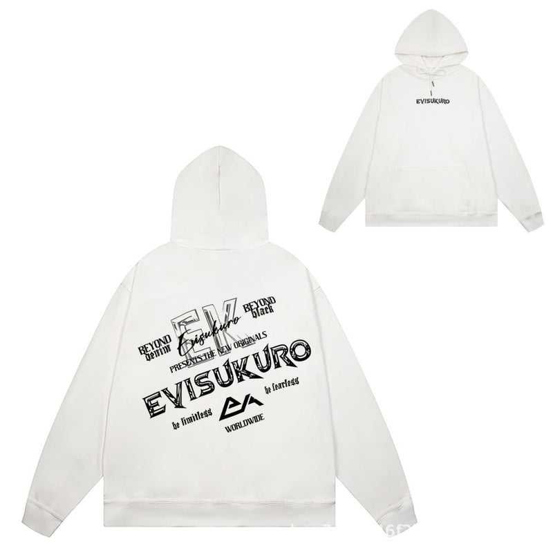 Evisu Hoodie Fushen hooded sweater autumn winter