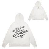 Evisu Hoodie Fushen hooded sweater autumn winter
