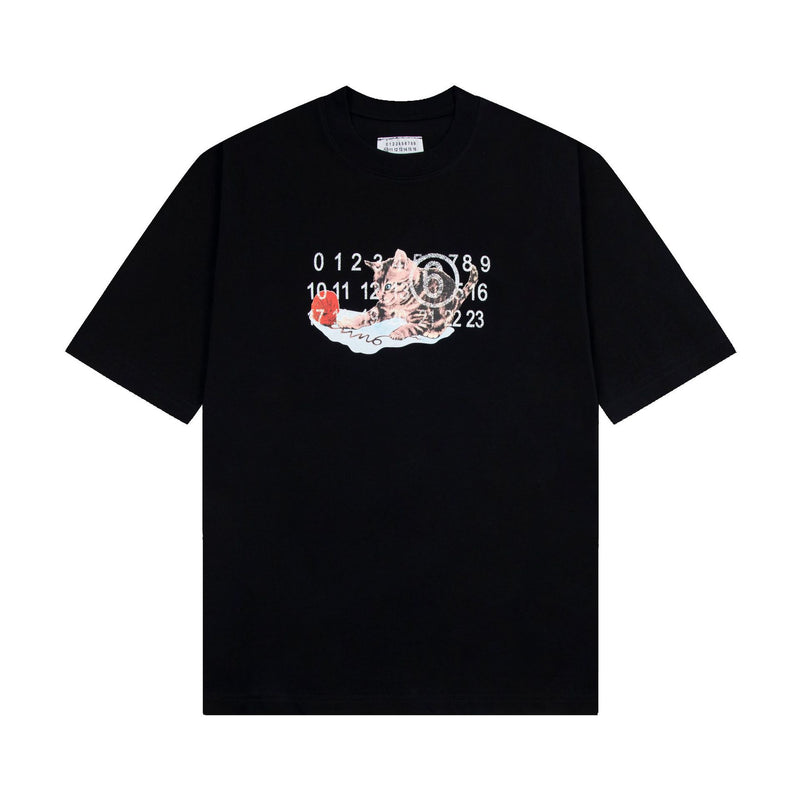 Maison Margiela T-Shirts Crew Neck Loose Short Sleeve T-Shirt