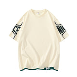 Nasa T Shirt T-Shirt Men'S Short Sleeve Students All-Match Loose Summer