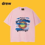 Drew T Shirts Face Graffiti Printing