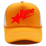 Bathing Ape Hat Baseball Cap Mesh Cap BAPE Sunscreen Cap