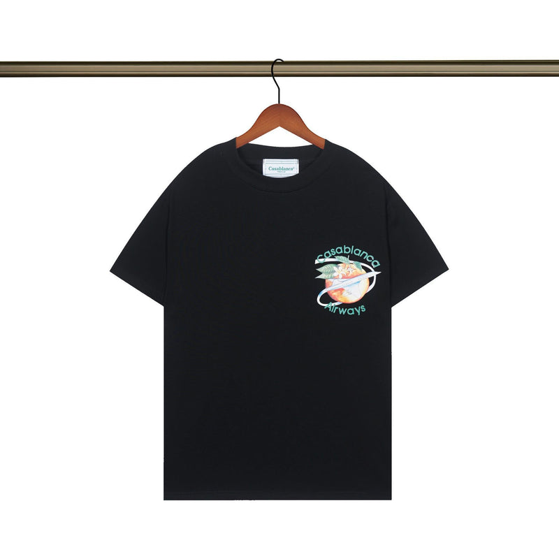 Casablanca T Shirts Fashion Casual Crew Neck Tee