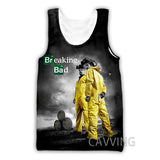Heisenberg T Shirt 3d Digital Printing Breaking Bad Men Women Casual Vest
