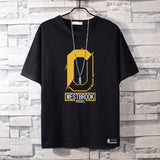 Basketball Sports T Shirt Summer Short-Sleeved T-Shirt Men'S And Women'S Nba Lakers Weishao Leisure Sports