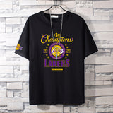 Basketball Sports T Shirt Kobe James Short Sleeve T-Shirt Male Student Loose Leisure Sports