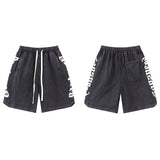 Godspeed Shorts Summer GOD Letter Print Pattern Casual Loose Shorts
