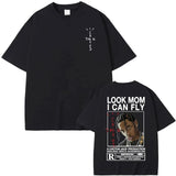 Rapper Cactus Jack Tshirt UTOPIA Album Graphics T-shirts Men