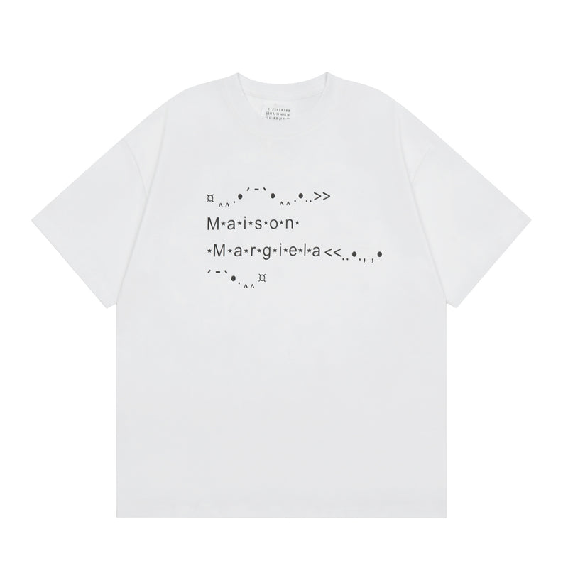 Maison Margiela T-Shirts Crew Neck Loose Short Sleeve T-Shirt