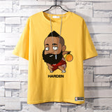 Basketball Sports T Shirt Nba Basketball Kobe James Curry Short Sleeve T-Shirt Male Student Loose