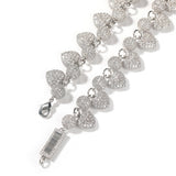 Chains Hip Hop Necklace Zircon Love Necklace ins Wind Spectrum St. Valentine's