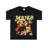 Basket Ball Star T Shirt Printed Short Sleeve Loose T-shirt