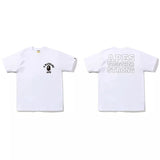 Aape T-Shirts Short Sleeve Men'S Loose Couple Round Neck T-Shirt Women