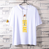 Basketball Sports T Shirt Kobe James Short Sleeve T-Shirt Male Student Loose Leisure Sports