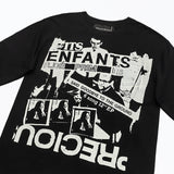 ERD Sweatshirt Vintage Casual All-Matching T-shirt Men and Women
