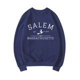 Salem Massachusetts Crewneck Halloween Sweatshirt Salem