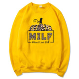 Milf Man I Love Fall Sweatshirt Pumpkin Fall Season Hoodies