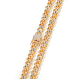 Chains 18K 10mm Clavicle Chain Zircon Cuban Chain Spectrum Royalty