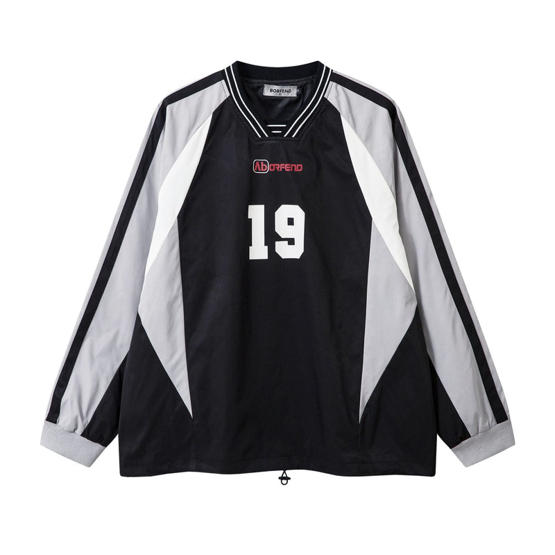 Unisex long-sleeved shirt autumv neck