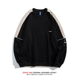 Men Pullover Hoodie Spring Multicolor Hoodie Men's Retro Loose Vintage Casual