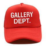 GALLERY DEPT Hat Printed Baseball Cap Outdoor Sun Hat GALLERY DEPT Mesh Cap