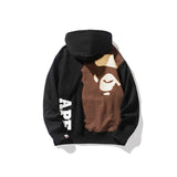 Bathing Ape Hoodie Sports Hooded Sweater Men's and Women's Hoodies