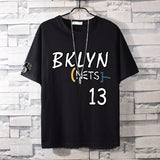 Basketball Sports T Shirt Nba Basketball Clothes Short Sleeve T-Shirt Male Student Loose