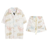 Rhude T Shirt Casual Short Sleeve Shirt